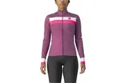 CASTELLI VOLARE LS JERSEY CYCLAMEN/WHITE-PINK FLUO
