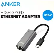 Anker USB-C to Ethernet RJ45 Gigabit Adapter MacBook iPad Pro ChromeBook XPS