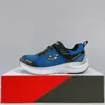 SKECHERS ULTRA GROOVE 中童 藍色 防水 舒適 運動 慢跑鞋 403847LBLBK