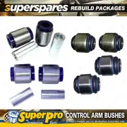 Rear SuperPro Control Arm Bush Kit for Ford Territory SX SY SZ 04-on (for: Ford)