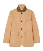 Loro Piana Roadster Mini Jacket Sunlit Sand Melange