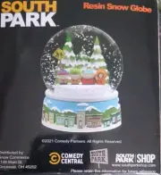 SOUTH PARK COLLECTIBLE SNOW GLOBE