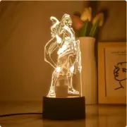 Anime Valorant 3d Lamp LED Night Light Game Room Decor Toys Figures Sage