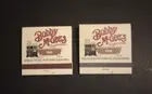 2 Bobby Mcgee's Matchbooks Unstruck Advertising Full M-38