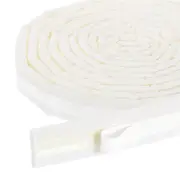 2 Pcs Weather Stripping Door Seal, 20 ft Self-Adhesive PU Foam Door Seal, White