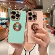 For iPhone 14 13 12 11 Pro XS Max XR 7 8 Plus Shockproof Ring Case Stand Cover