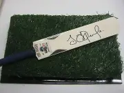 STEVE OKEEFE HAND SIGNED MINI BAT UNFRAMED + PHOTO PROOF & C.O.A