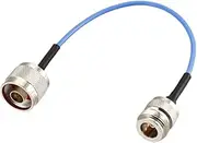XYWHPGV N Male to N Female Bulkhead RG405 RF Coaxial Coax Cable 0.15M/0.5Ft(da735 e779a ba3a0 57bde d9116 2a861