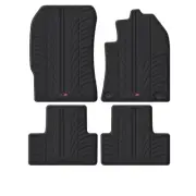 TRAVALL All Weather Floor Mats for Peugeot 308 2021- Hatchback Premium Rubber