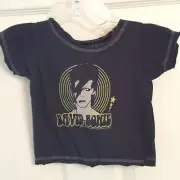 Infant Kids TEE SHIRT DAVID BOWIE NWT Sz 6M Sourpuss Brand New Ziggy Stardust