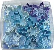 R&M International 1894 Snowflake Cookie Cutters, Assorted Sizes, 7-Piece Set