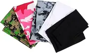 [Toddmomy] 5 Pairs Sun Protection Ice Sleeves Uv Blocking Arm Sleeves for Cycling Hiking Running Outdoor Sports