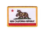New California Republic Flag Fallout Patch for VELCRO BRAND Hook Fasteners