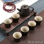 茶具套裝 陶瓷茶具套裝功夫茶具整套茶具冰裂茶杯茶壺茶道茶盤泡茶套裝家用 夏沐生活