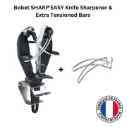 BOBET SHARP'EASY Butchers Knife Sharpener Extra Pair of Tensioned Bars - Black