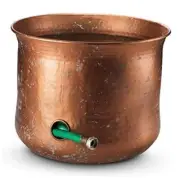 LifeSmart Decorative Garden Hose Holder Water Hose Storage Pot Outdoor or