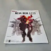Metal Gear Acid Brady Games Official Strategy Guide SEALED