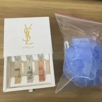 在飛比找蝦皮購物優惠-聖羅蘭 針管3件組 YSL試管禮盒（1.2ml*3)贈沐浴球