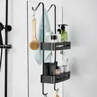 Shower Caddy Bath Shelf Hanging Rack Storage Holder Bathroom Kitchen Organizer