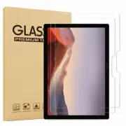 (2 Pack)Microsoft Surface Pro 7 12.3" 2019 Clear Tempered Glass Screen Protector