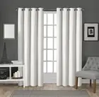 2× Exclusive Home Velvet Heavyweight Light Filtering Grommet Top Curtain Panel