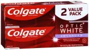Colgate Optic White Advanced Anticavity Fluoride Toothpaste Sparkling White 9 OZ