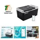 12 Volt Refrigerator, 19QT18L Compressor Electric Cooler APP Control, Car Fri...