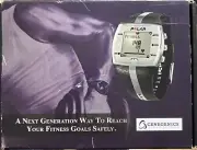 POLAR FT7 Men's Heart Rate Monitor Watch M- XXL Strap (Black/Silver)