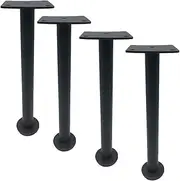 Furniture Feet,Metal Furniture Legs,Stainless Steel DIY Sofa Legs,TV Cabinet Legs,Kitchen Feet,Locker Legs,Sideboard Leg,Bedside Table Leg,Height Adjustable,Protect The Floor