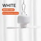 Ceiling Fan USB Rechargeable Portable Household Electric Hanging Fans with Remot