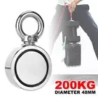 Salvage Strong Recovery Neodymium Hook Treasure Metal Hunting Fishing Magnet Kit