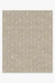 245' x 305' | Machine Washable Runner Rug | Kid & Pet Friendly | Indoor Rug | Alina Light Stone Rug | Ruggable
