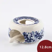 在飛比找PChome24h購物優惠-波蘭陶 蔚藍花語系列 茶壺爐座 附蠟燭托盤 12.8cm 波