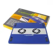 Vantec Lapcool 2 Notebook Cooler with Dual Adjustable Speed Fan