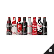 Coca Cola Mini Bottles Brazil 2015 Collection Coke Aluminum Miniature Cans Set