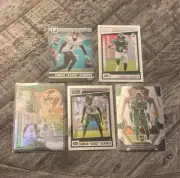 Sauce Gardner New York Jets 5 Card Rookie Lot Prizm Panini