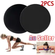 2PCS Gliding Sliding Discs Core Sliders Yoga Fitness Home Gym Exercise Stretch