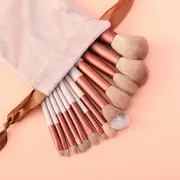 Pink Cosmetic Make-up Brushes 13pcs Professional Makeup Brush Set Foundation