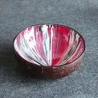 Candy Bowls Tough Hand-painted Household Salad Noodle Rice Bowls Coconut Shell