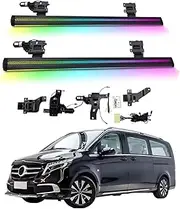 BJOHQ Electric Running Boards Compatible for Mercedes-Benz VITO 2015-2023 with Light, SUV, Off-Road & Pickup Trucks - Retractable Truck Steps & Nerf Bars