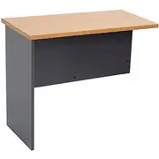 RAPIDLINE RAPID WORKER CORNER WORKSTATION WING W660 x D955 x H75mm Beech/Ironstone
