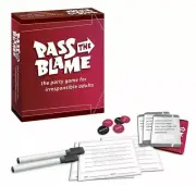 Pass the Blame Board Game SEALED Party Game For Irresponsible Adults