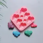 Cloud Shaped Silicone Candy Mould Chocolate Pudding Dessert Cake Baking Mould