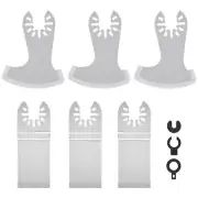 6Pcs Diamond Oscillating Blade Efficient Multi Tool Blades Kit Grout Removal ☏