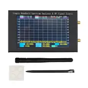 ZQ6 Handheld Spectrum Analyzer with Tracking & Signal Source Wide Range 35MHz-6000MHz Advanced Touch Screen Control