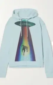 Paco Rabanne Spaceship And Cat Sz M Sweatshirt Top Nwt