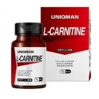 在飛比找蝦皮購物優惠-UNIQMAN 卡尼丁_L-肉鹼 素食膠囊 (60粒/瓶)燃