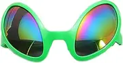 Funny Alien Glasses, Funny Rainbow Lenses Alien Sunglasses, Alien Sunglasses, Alien Novelty Glasses, New Alien Sunglasses, Novelty Eyewear For Funny Theme Favors Supplies