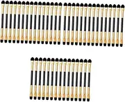 FRCOLOR Sets Travel Makeup Brush Set Eyeshadow Sticks Applicators Double-sided Eye Makeup Brush Set Portable Eye Shadow Applicators for Women Pcs