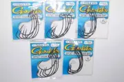 5 packs gamakatsu 5/0 offset ewg shank worm tube senko hook 5 pr pack 58415
